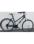 Monteria Crosser 1.0 D alu 21" biało-różowo-niebieski
