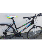 Monteria Crosser 1.0 D alu 21" biało-różowo-niebieski